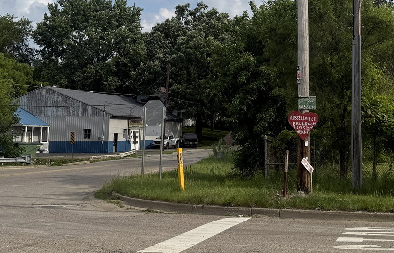 Russellville Ballroom - Sign June 2025 (newer photo)